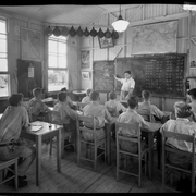School class, Gosford Boys' Home